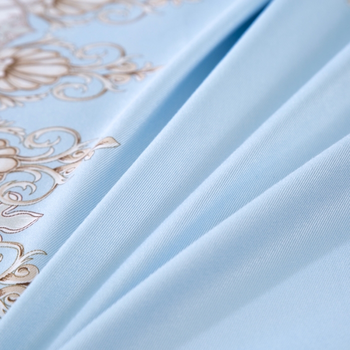 91家纺网 家纺一手货源 找家纺 威克凯丽 2023新款竹语天丝软凉席 英伦范