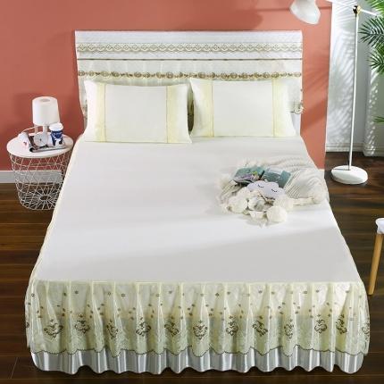 91家纺网 家纺一手货源 找家纺 （总）情恒 2020新款蕾丝床裙