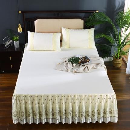 91家纺网 家纺一手货源 找家纺 （总）情恒 2020新款蕾丝床裙