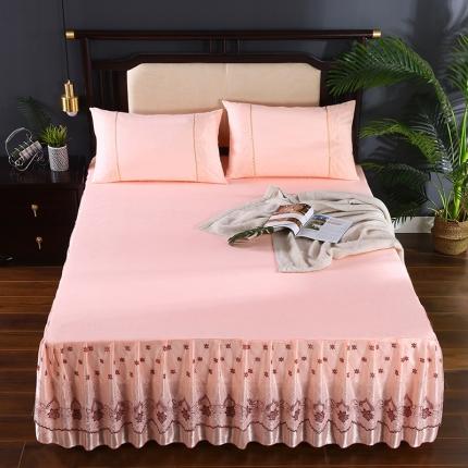 91家纺网 家纺一手货源 找家纺 （总）情恒 2020新款蕾丝床裙