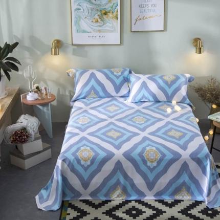 91家纺网 家纺一手货源 找家纺 威克凯丽 2023新款竹语天丝软凉席 摩登