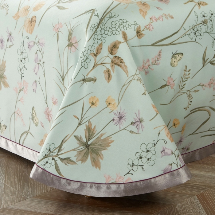 91家纺网 家纺一手货源 找家纺 威克凯丽 2023新款竹语天丝软凉席 安玥