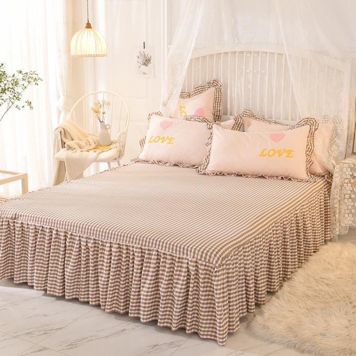 91家纺网 家纺一手货源 找家纺 欧冠家纺 2020新款毛巾绣色织四件套 倾心-玉色