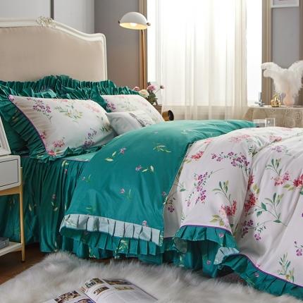 菊上 2020新款美式铂金系列四件套电子图 采薇