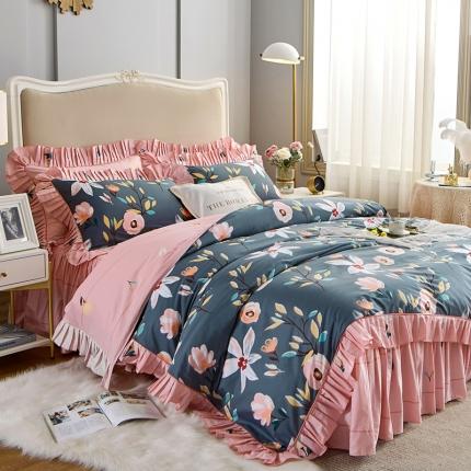 菊上 2020新款美式铂金系列四件套电子图 画春