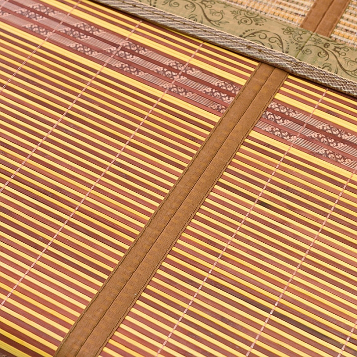 91家纺网 家纺一手货源 找家纺 2024新款双面竹席冰丝席竹凉席学生宿舍席子凉席