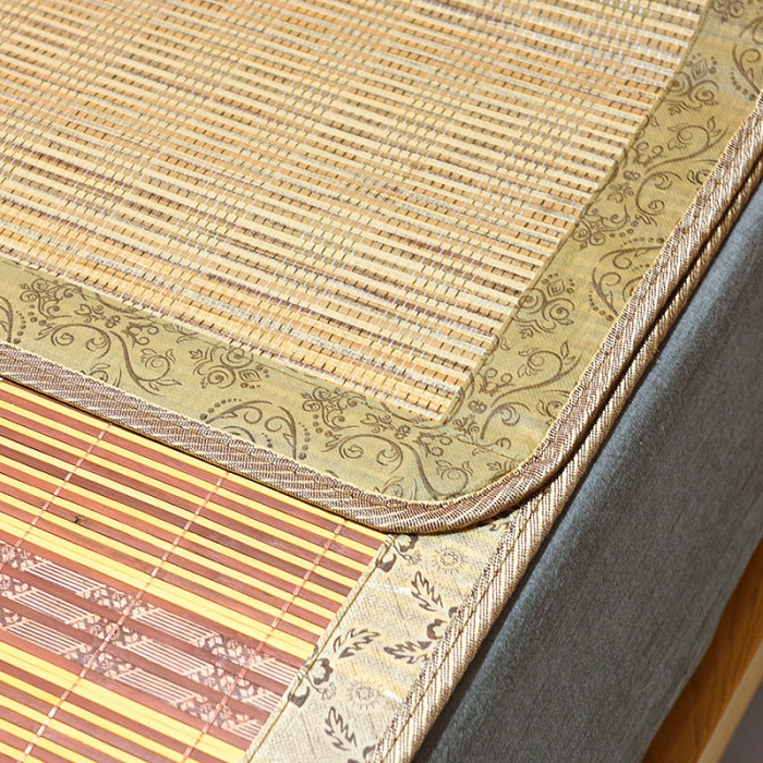 91家纺网 家纺一手货源 找家纺 2024新款双面竹席冰丝席竹凉席学生宿舍席子凉席