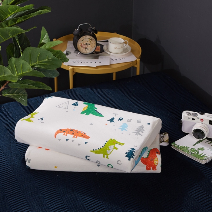 91家纺网 家纺一手货源 找家纺 （总）萌番宝枕业儿童天然乳胶枕拉链（含内外套）27*44cm