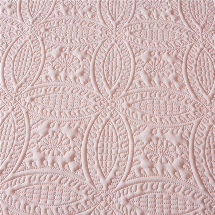 91家纺网 家纺一手货源 找家纺 豪选家纺 2026新款欧式防水夹棉床笠 粉色