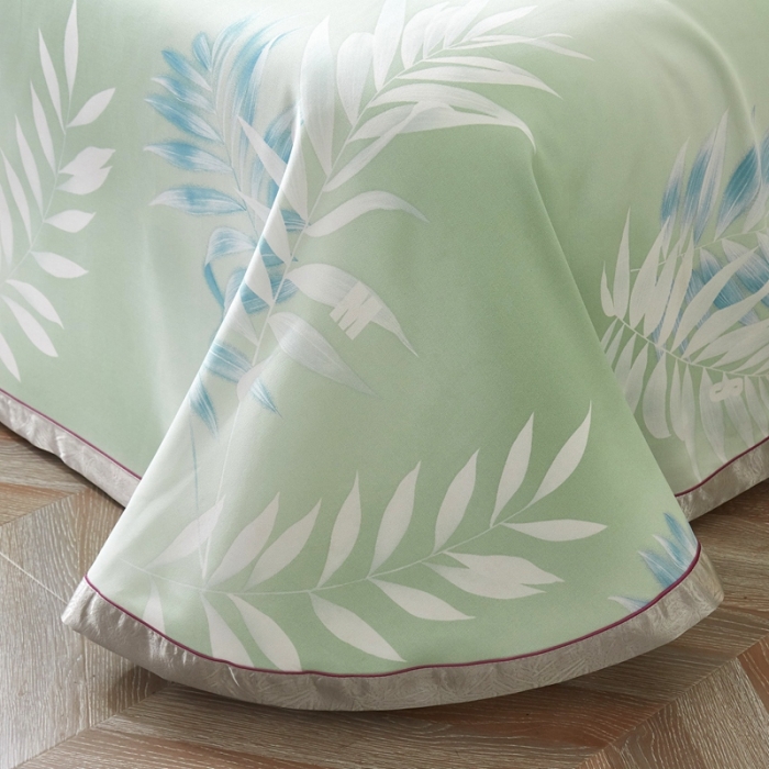 91家纺网 家纺一手货源 找家纺 （总）威克凯丽 2021新款印花款纯竹纤维软凉席三件套