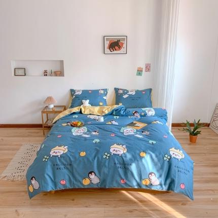 91家纺网 家纺一手货源 找家纺 （总）星期八 2020新款13070全棉四件套亲子系列