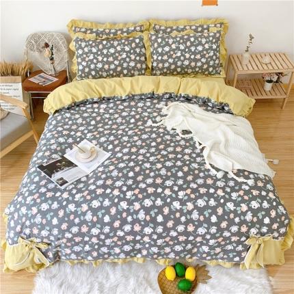 91家纺网 家纺一手货源 找家纺 （总）眠屿 2020新款柔眠眠四件套