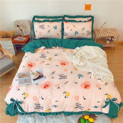 91家纺网 家纺一手货源 找家纺 （总）眠屿 2020新款柔眠眠四件套