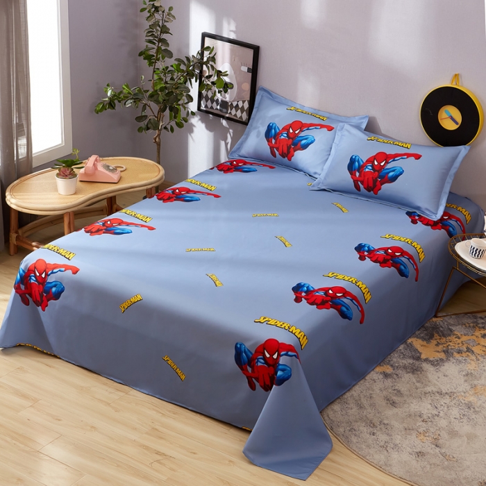 91家纺网 家纺一手货源 找家纺 KT猫直营店 2024新款大版卡通四件套 超能蜘蛛侠