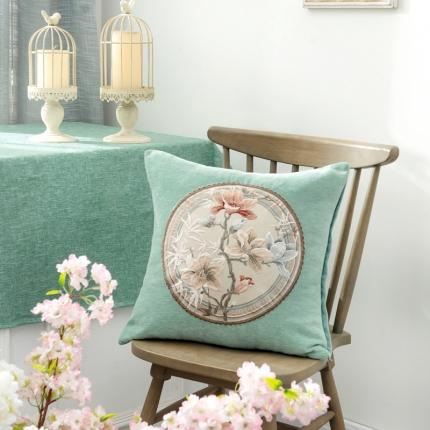 91家纺网 家纺一手货源 找家纺 （总）希诺 2020新中式抱枕琉璃系列