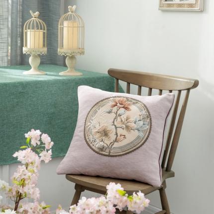 91家纺网 家纺一手货源 找家纺 （总）希诺 2020新中式抱枕琉璃系列