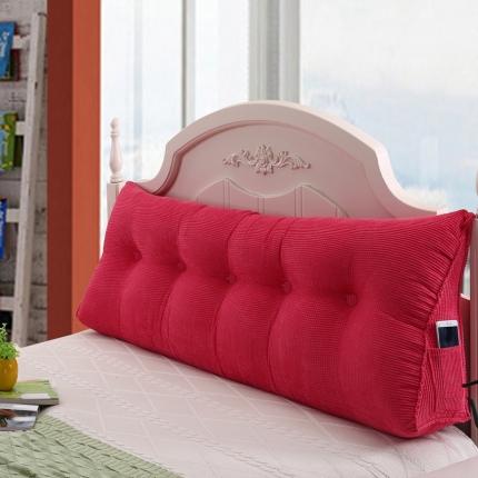 91家纺网 家纺一手货源 找家纺 （总）沐沐家纺 2026新款玉米绒三角靠背