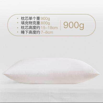 91家纺网 家纺一手货源 找家纺 锦绣万家 2020新款星级酒店羽丝绒枕芯 单边