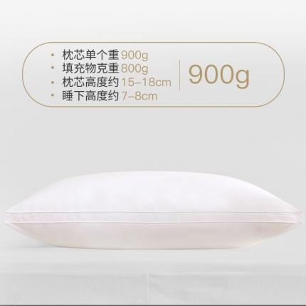 91家纺网 家纺一手货源 找家纺 锦绣万家 2020新款星级酒店羽丝绒枕芯 立体边