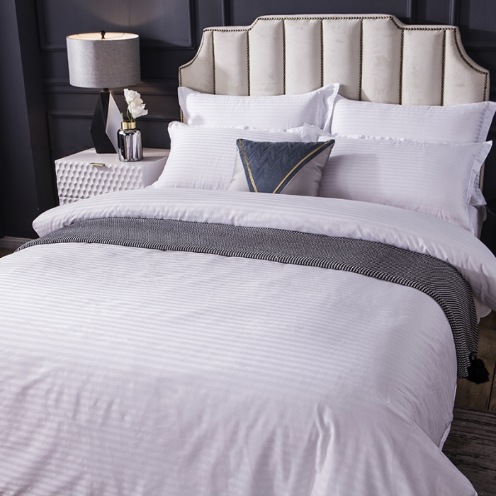 91家纺网 家纺一手货源 找家纺 （总）久典 2020新款学生单位宿舍酒店风全棉四件套