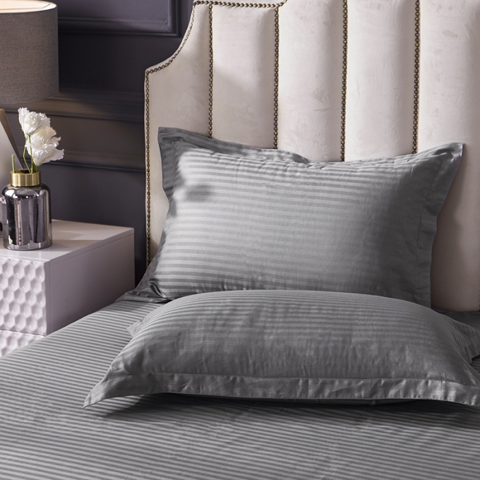 91家纺网 家纺一手货源 找家纺 久典 2020新款学生单位宿舍酒店风全棉四件套 爵士灰