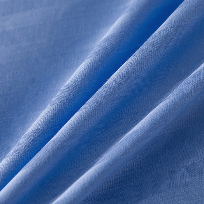 91家纺网 家纺一手货源 找家纺 久典 2020新款学生单位宿舍酒店风全棉四件套 月光蓝