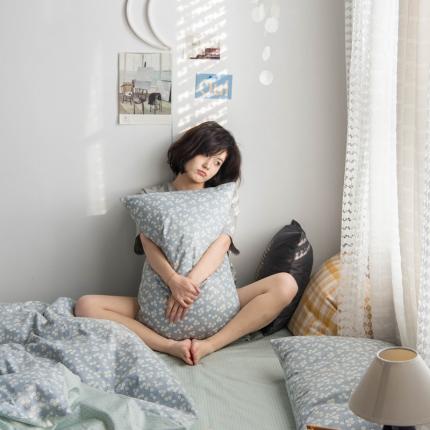 91家纺网 家纺一手货源 找家纺 （总）希文 2020新款全棉印花四件套“素雅”系列