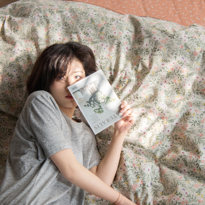 91家纺网 家纺一手货源 找家纺 希文 2020新款全棉印花四件套“素雅”系列 畅想青春