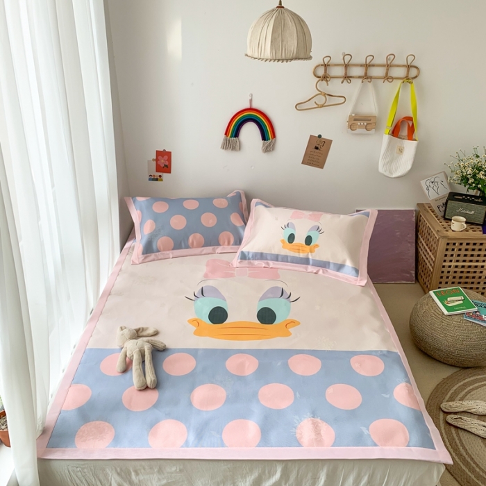 91家纺网 家纺一手货源 找家纺 时年 2020新款水洗养生凉席 黛西