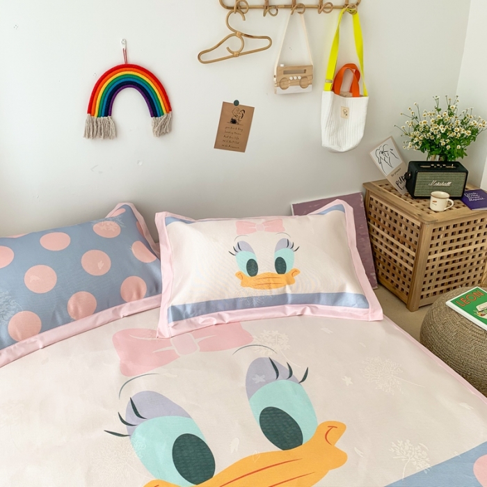 91家纺网 家纺一手货源 找家纺 时年 2020新款水洗养生凉席 黛西