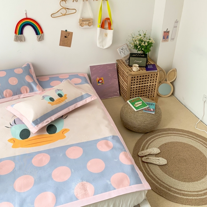 91家纺网 家纺一手货源 找家纺 时年 2020新款水洗养生凉席 黛西