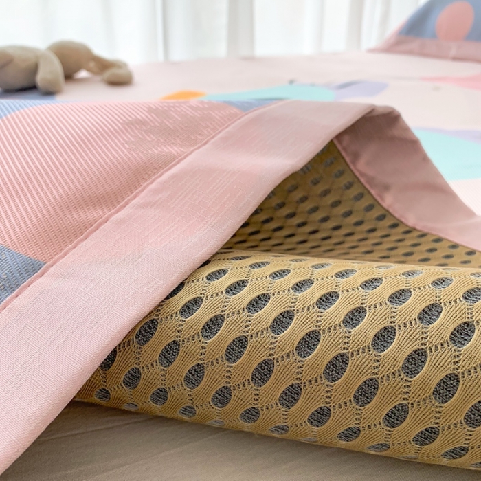 91家纺网 家纺一手货源 找家纺 时年 2020新款水洗养生凉席 黛西