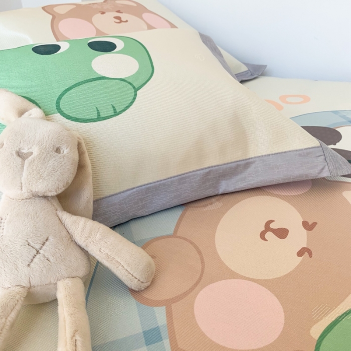 91家纺网 家纺一手货源 找家纺 时年 2020新款水洗养生凉席 好伙伴