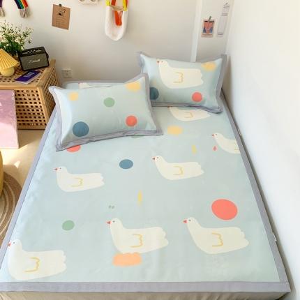 时年 2020新款水洗养生凉席 和平鸽