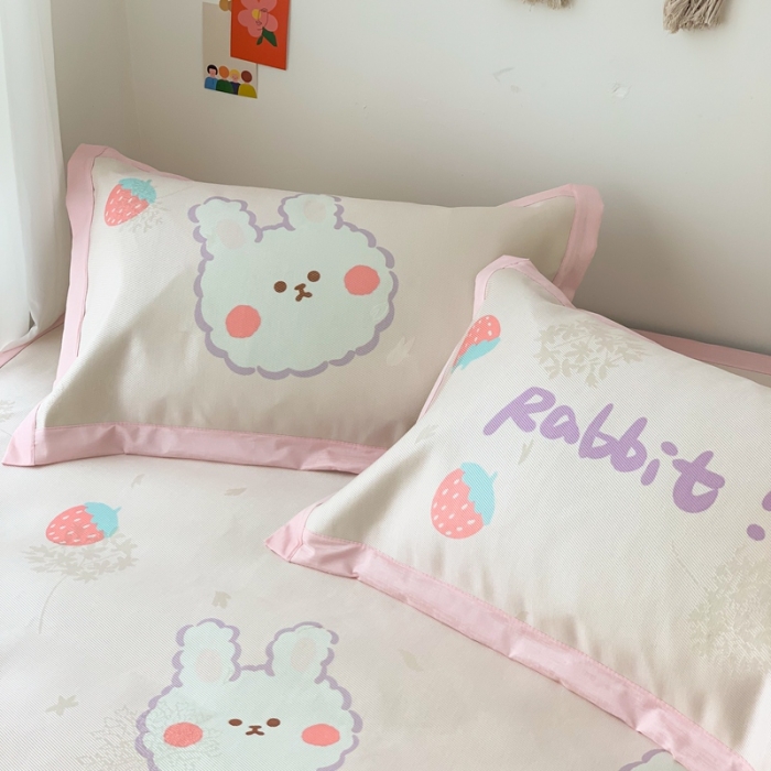 91家纺网 家纺一手货源 找家纺 时年 2020新款水洗养生凉席 美丽tu