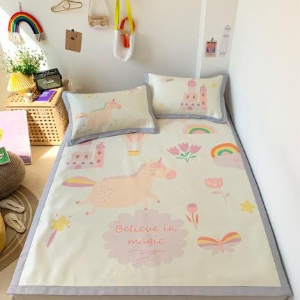 时年 2020新款水洗养生凉席 梦幻乐园