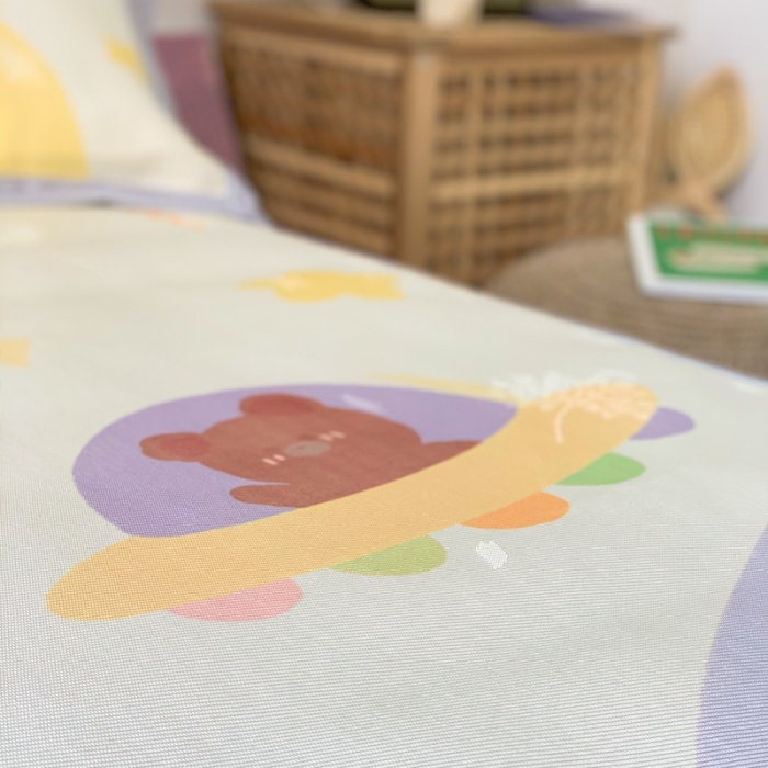 91家纺网 家纺一手货源 找家纺 时年 2020新款水洗养生凉席 太空旅行