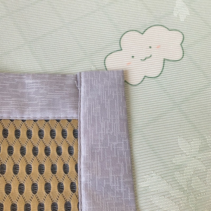 91家纺网 家纺一手货源 找家纺 时年 2020新款水洗养生凉席 小怪兽