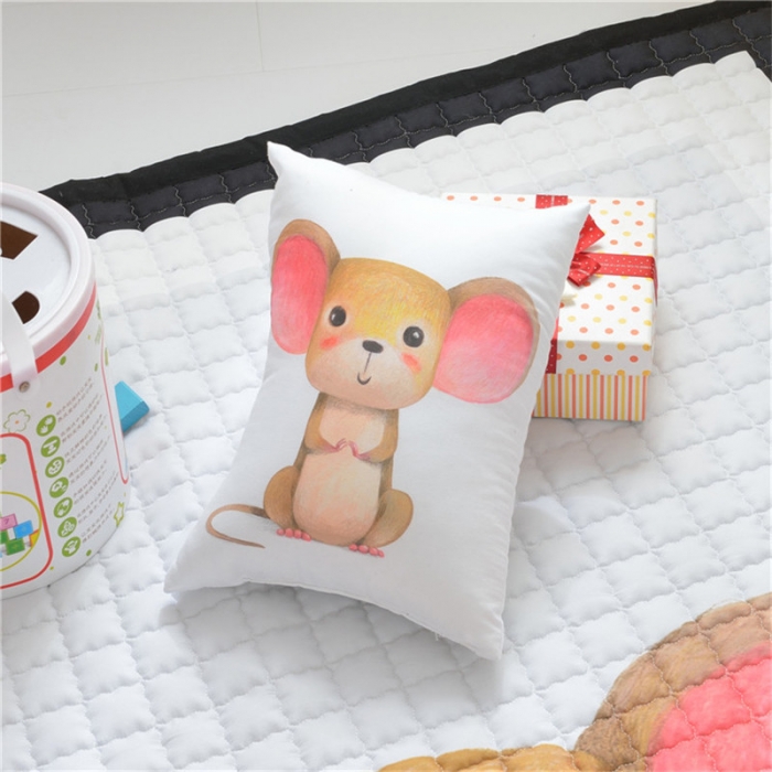 91家纺网 家纺一手货源 找家纺 卡奥 2020新款北欧超萌卡通地毯地垫爬爬垫家用垫子 鼠萌萌