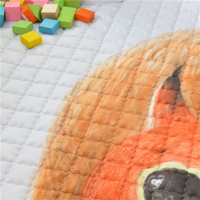 91家纺网 家纺一手货源 找家纺 卡奥 2020新款北欧超萌卡通地毯地垫爬爬垫家用垫子 松萌萌