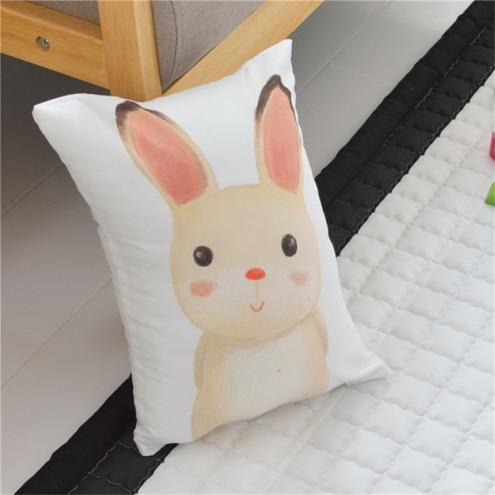 91家纺网 家纺一手货源 找家纺 卡奥 2020新款北欧超萌卡通地毯地垫爬爬垫家用垫子 兔萌萌