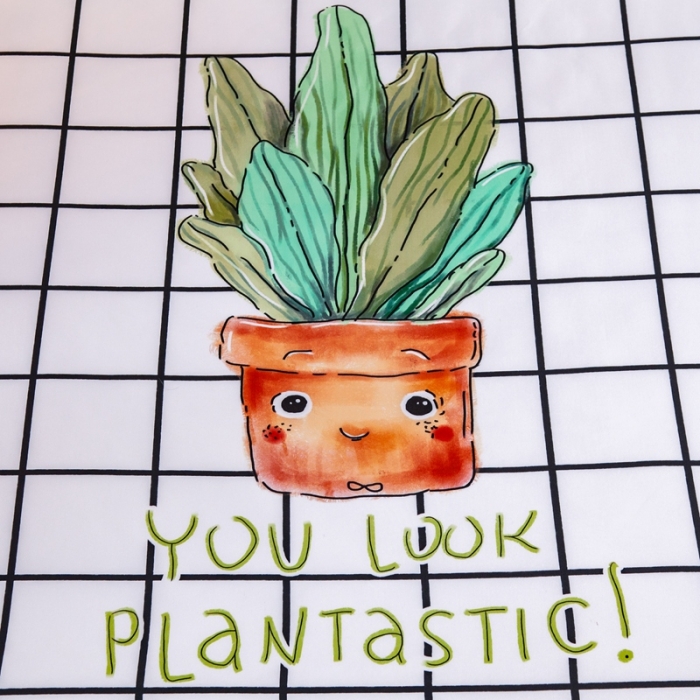 91家纺网 家纺一手货源 找家纺 纽缦 2020新款冰丝大版床裙三件套 盆栽