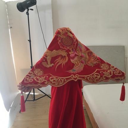 91家纺网 家纺一手货源 找家纺 玉雅家纺 2025新款新娘盖头