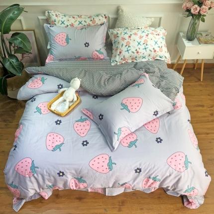 91家纺网 家纺一手货源 找家纺 （总）润缦 2020新款13070全棉四件套