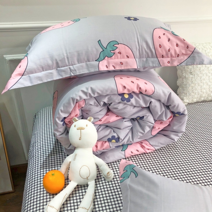 91家纺网 家纺一手货源 找家纺 （总）润缦 2020新款13070全棉四件套