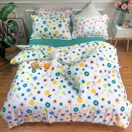 润缦 2020新款13070全棉四件套 爱意浓