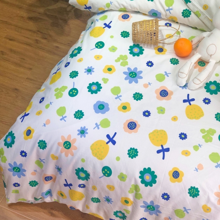 91家纺网 家纺一手货源 找家纺 润缦 2020新款13070全棉四件套 爱意浓