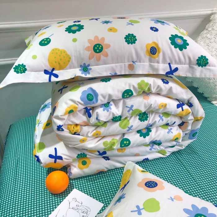 91家纺网 家纺一手货源 找家纺 润缦 2020新款13070全棉四件套 爱意浓