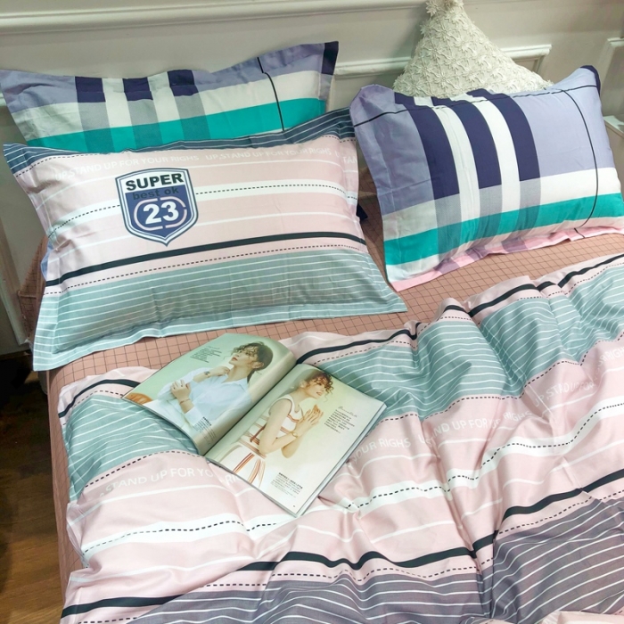 91家纺网 家纺一手货源 找家纺 润缦 2020新款13070全棉四件套 冬日恋歌