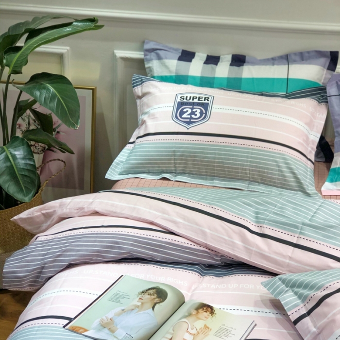 91家纺网 家纺一手货源 找家纺 润缦 2020新款13070全棉四件套 冬日恋歌